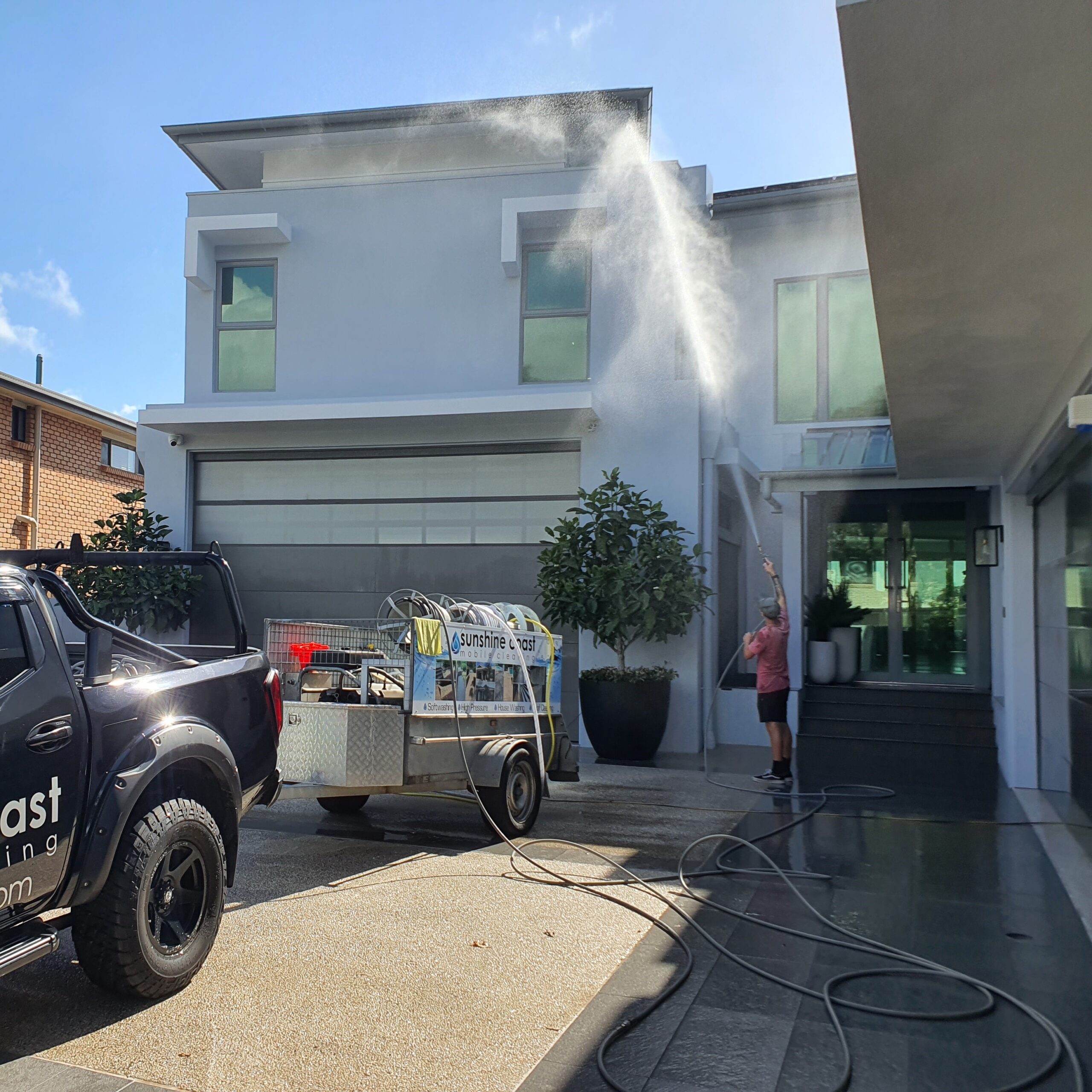 Sunshine Coast Mobile Cleaning High PRessure Cleaning