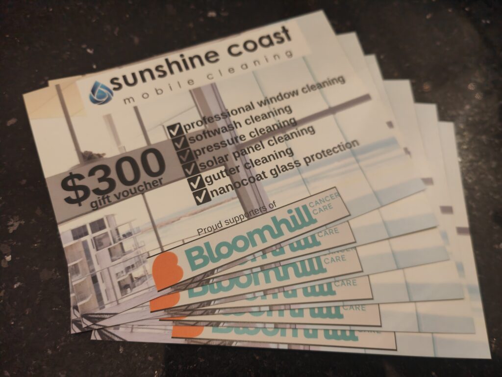 Sunshine coast Mobile Cleaning Gift vouchers