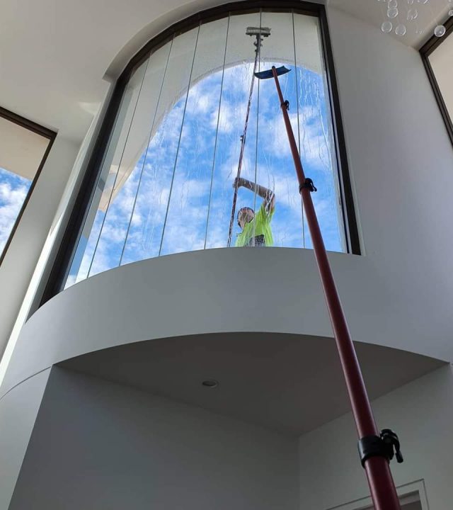 Sunshine Coast Mobile Cleaning Window Cleaning High Area